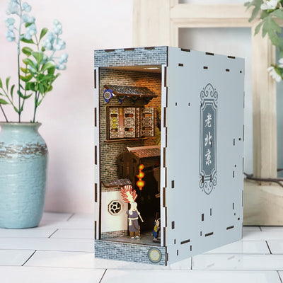 Soporte Decorativo 3D para Libros - Diseño Cabaña DIY - Image 13