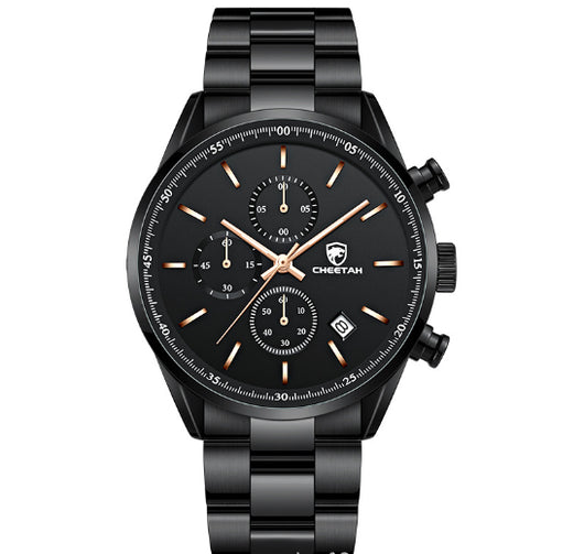 Reloj de Cuarzo Multifuncional Impermeable para Hombre - Estilo Ejecutivo - Image 5
