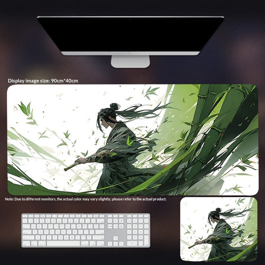 Tapete de Ratón Extragrande Estilo Wuxia Chino - Alfombrilla Gaming Anime para PC - Image 9