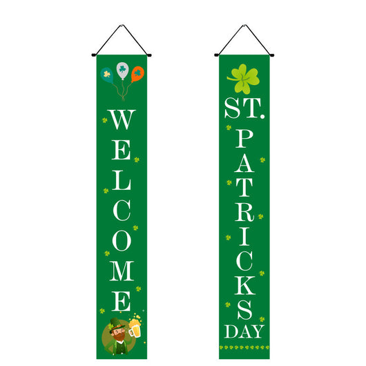 Cartel de Bienvenida para Puerta con Bandera del Día de Irlanda - Image 37