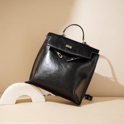 Bolso de Cuero Premium Doble Asa Grande con Capacidad Máxima - Image 9