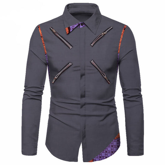 Camisa Casual de Algodón Poliéster para Jóvenes - Cuello Solapa Blanco Clásico - Image 16