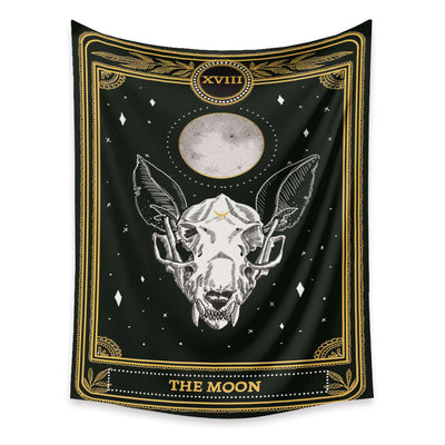 Tapiz de Tarot Psicodélico Bohemio con Fondo Místico - Image 5