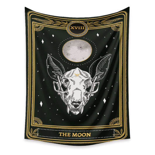 Tapiz de Tarot Psicodélico Bohemio con Fondo Místico - Image 5