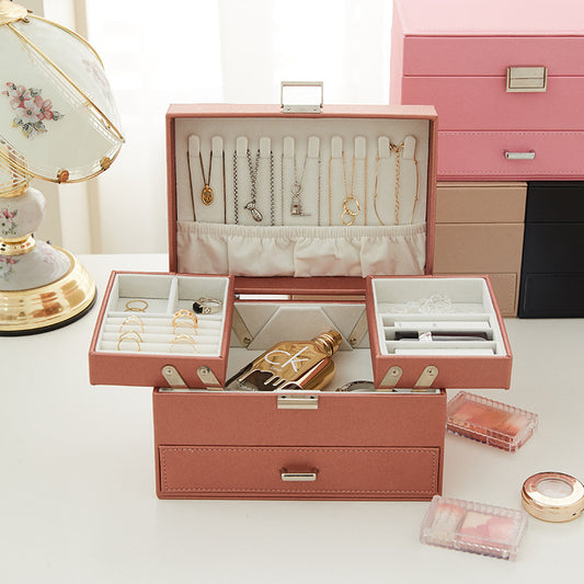 Organizador de Joyas en Cuero PU con Estilo Personalizado - Image 2