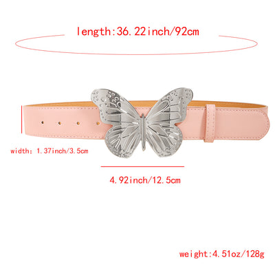 Cinturón Mariposa Metálico Grande Vintage - Accesorio Tendencia Dulce y Elegante - Image 19