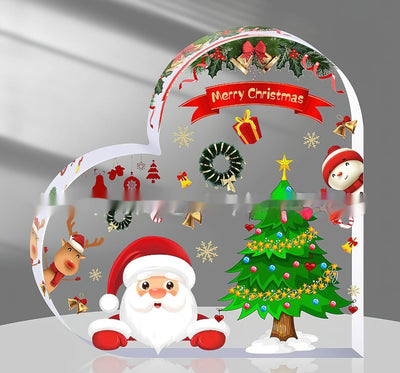 Adornos Decorativos de Acrílico Transparente en Forma de Corazón - Image 29