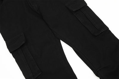 Pantalón Overol Denim con Pliegues - Diseño Moderno para Hombre - Image 12