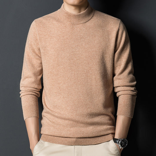 Polera Casual Slim-fit Cuello Alto Manga Larga para Hombre