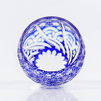 Juego de Copas de Cristal Edo Kiriko Coloreado - Image 10