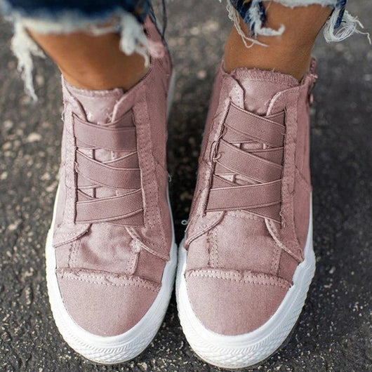Zapatillas de Lona con Plataforma Elevada - Image 7