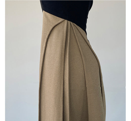 Falda Larga Elegante Ceñida a la Cintura para Mujer - Image 8