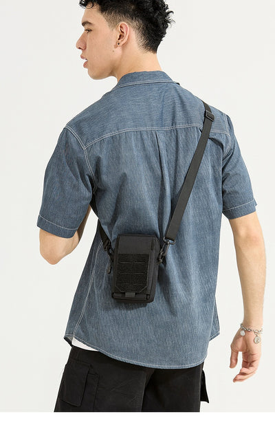 Bolsa Táctica Oxford Impermeable Estilo Coreano para Hombre - Image 10
