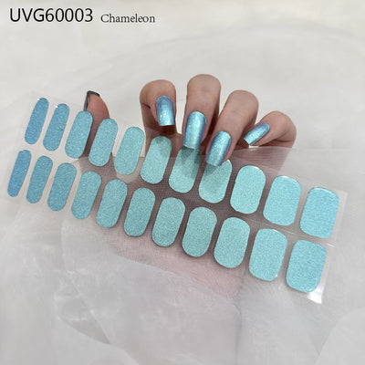 Pegatinas de Gel UV Semicuradas - Parches de Uñas Profesionales - Image 99