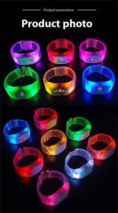 Pulsera Luminosa LED con Control Central Versátil - Image 8