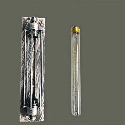 Lámpara de Pared Estilo Industrial Retro con Tubo de Cristal - Image 7