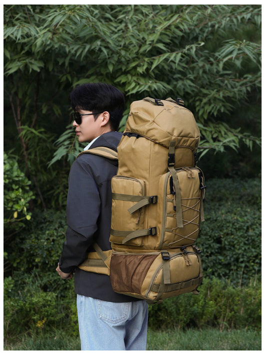 Mochila de Senderismo de Gran Capacidad - Resistente para Camping y Viajes Largos - Image 21