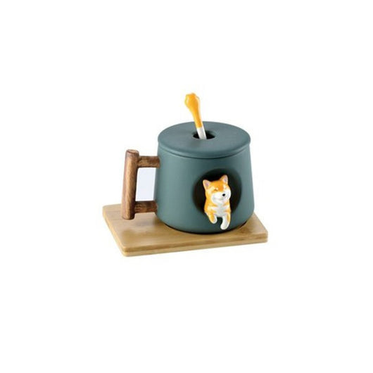Taza de Cerámica Shiba Inu y Corgi para Parejas - Image 18
