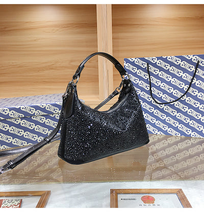 Bolso de Noche Elegante con Strass - Cartera de Gran Capacidad para Mujer - Image 31