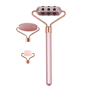 Set de Masaje Facial 3 en 1 con Cabezales Magnéticos Intercambiables - Image 20