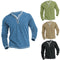 Playera Henley Stretch Suave y Cómoda