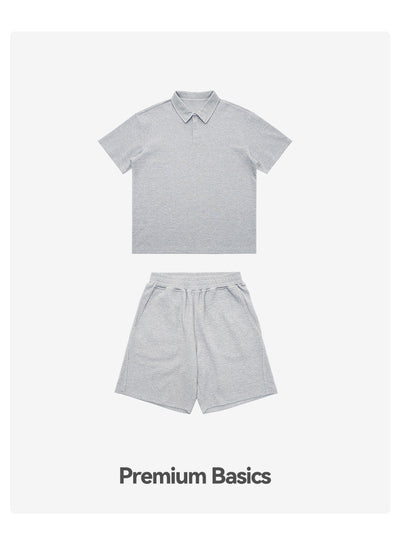 Conjunto Polo y Shorts de Lujo Ligero con Tecnología Absorbente de Humedad - Image 10