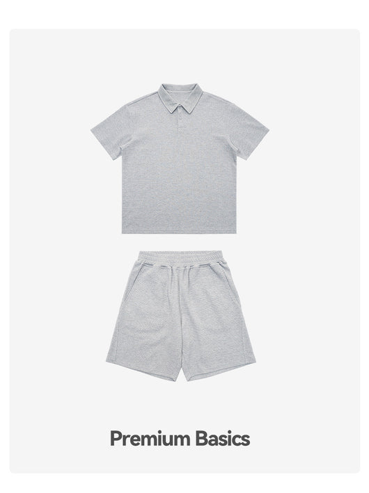 Conjunto Polo y Shorts de Lujo Ligero con Tecnología Absorbente de Humedad - Image 10