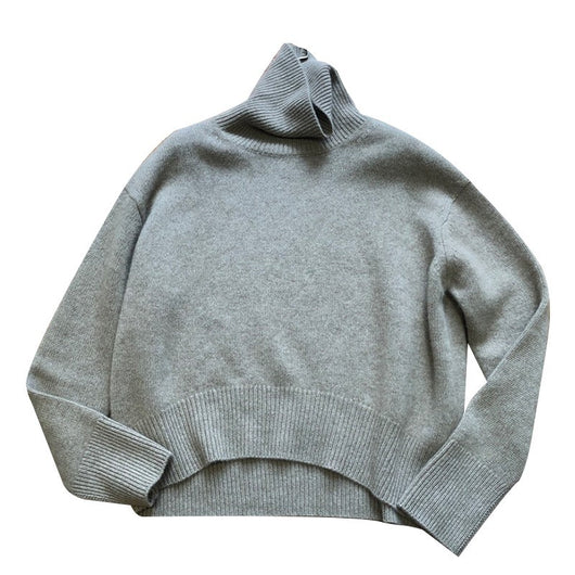 Suéter de cuello alto en cashmere premium - Image 7