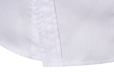 Camisa Manga Larga de Bloques de Color a Rayas - Image 10