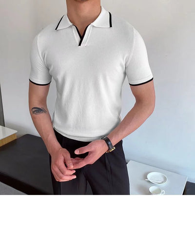 Polo Casual de Cuello para Hombre - Comodidad y Estilo - Image 23