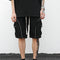Shorts Terry con Detalles Reflectantes y Cordón
