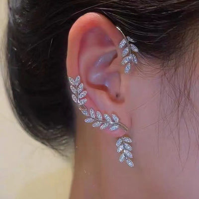 Aretes de Diamante Brillante con Clip Mariposa 2 en 1 - Image 55