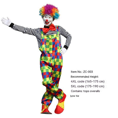 Disfraz de Payaso para Adultos y Niños - Traje Completo para Escenario - Image 5