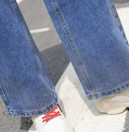 Jeans Cintura Alta Mujer Recto Holgado - Image 8