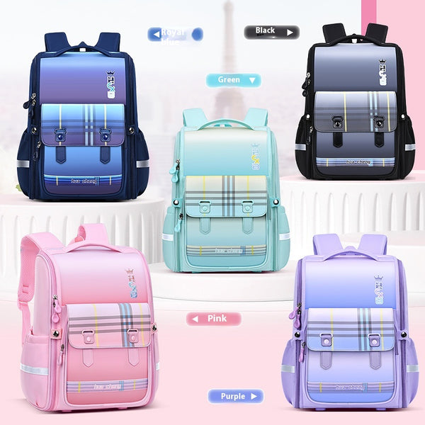 Mochila Escolar con Protección Ergonómica de Espalda