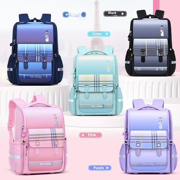 Mochila Escolar con Protección Ergonómica de Espalda