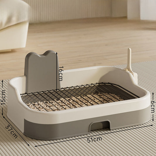 Bandeja Sanitaria Portátil para Perros y Cachorros - Entrenamiento de Baño Interior