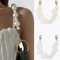 Cadena para Bolso con Perlas Imitación y Cuentas Mixtas Ajustables