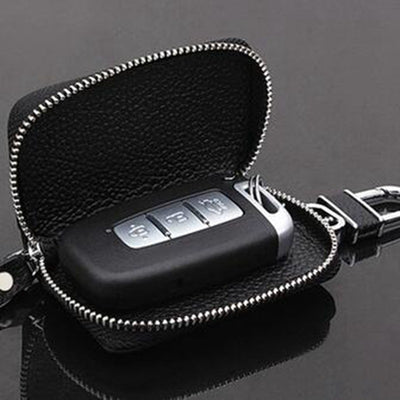 Estuche para Llaves de Cuero Litchi Premium - Image 11