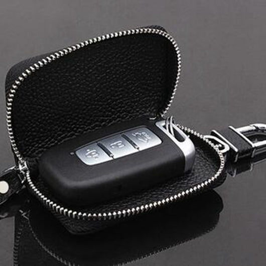 Estuche para Llaves de Cuero Litchi Premium - Image 11