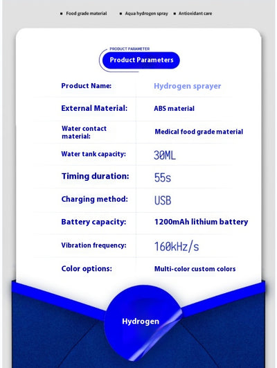 Vaporizador Facial Recargable con Agua Hidrogenada - Image 14