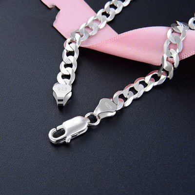 Pulsera de Plata para Hombre Estilo Látigo Trenzado - Image 10