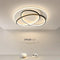 Lámpara de Techo LED Nórdica Moderna - Luz Cálida Lujo para Sala y Dormitorio