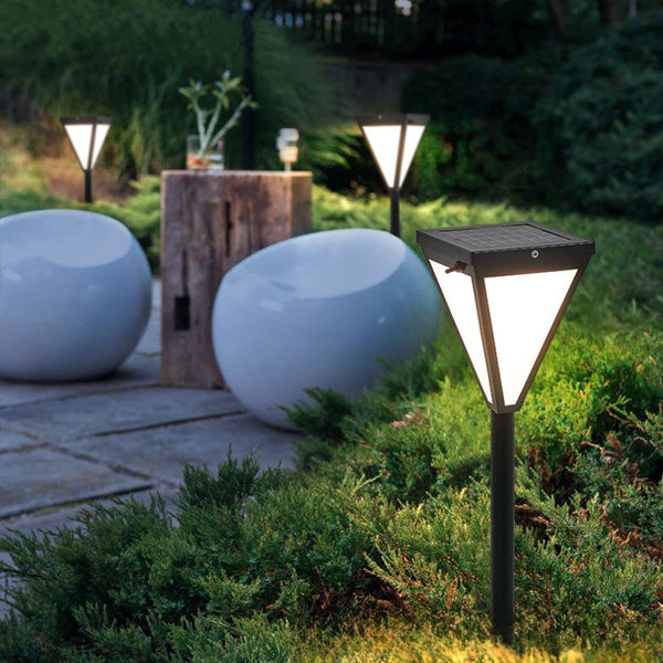 Luces Solares de Piso para Jardín y Patio Exterior