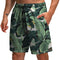 Pantalones Cortos Estampados 3D Serie Hojas Verano - Bermudas Playa Casuales para Hombre