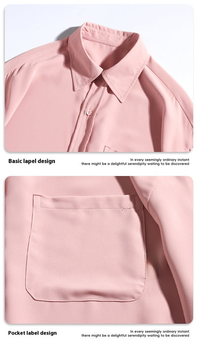 Camisa Larga Drapeada Estilo Japonés para Hombre - Image 27