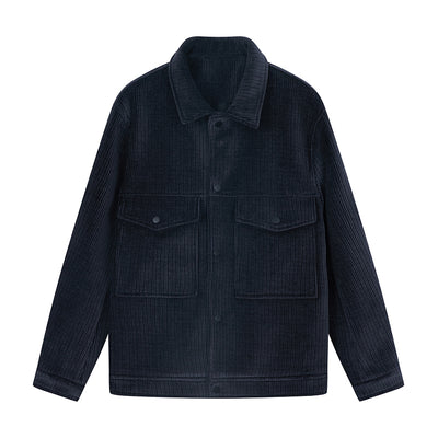 Chaqueta de Pana para Hombre - Abrigo Casual Cálido - Image 6