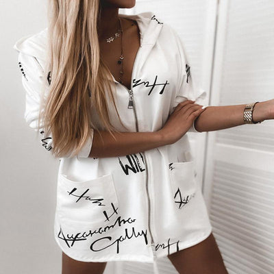 Sudadera con Capucha y Costuras Contrastantes para Mujer - Image 15