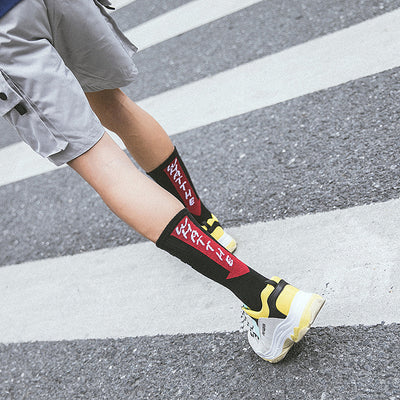 Calcetines Deportivos Hip-Hop Altos para Hombre - Image 5