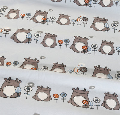 Tela de Punto de Algodón Estampada para Bebé con Acabado Satinado - Image 10
